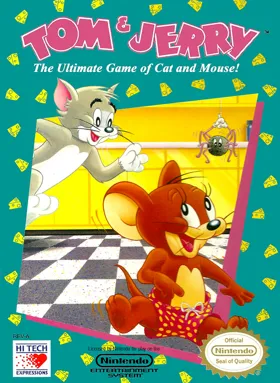 Tom & Jerry - The Ultimate Game of Cat and Mouse! (USA) box cover front